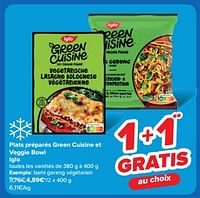 Promotions Bami goreng végétarien - Iglo - Valide de 19/06/2024 à 01/07/2024 chez Carrefour