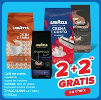 Promotions Café en grains espresso barista intenso - Lavazza - Valide de 19/06/2024 à 01/07/2024 chez Carrefour