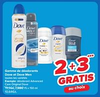 Promotions Déodorant advanced care original dove - Dove - Valide de 19/06/2024 à 01/07/2024 chez Carrefour