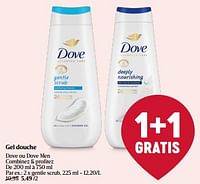 Promotions Gentle scrub - Dove - Valide de 20/06/2024 à 26/06/2024 chez Delhaize