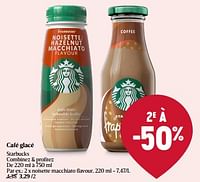 Promotions Noisette macchiato flavour - Starbucks - Valide de 20/06/2024 à 26/06/2024 chez Delhaize