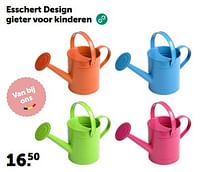 Promoties Esschert design gieter voor kinderen - Esschert Design - Geldig van 19/06/2024 tot 30/06/2024 bij Aveve