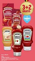 Promotions Tomato ketchup - Heinz - Valide de 20/06/2024 à 26/06/2024 chez Delhaize