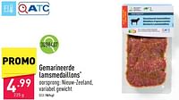 Promoties Gemarineerde lamsmedaillons - Huismerk - Aldi - Geldig van 24/06/2024 tot 29/06/2024 bij Aldi