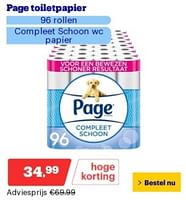 Promoties Page toiletpapier - Page - Geldig van 17/06/2024 tot 23/06/2024 bij Bol.com
