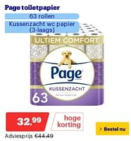 Promoties Page toiletpapier - Page - Geldig van 17/06/2024 tot 23/06/2024 bij Bol.com