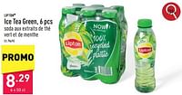 Promotions Ice tea green - Lipton - Valide de 28/06/2024 à 30/06/2024 chez Aldi