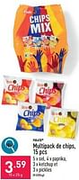 Promotions Multipack de chips - Pirato - Valide de 24/06/2024 à 30/06/2024 chez Aldi