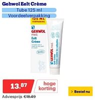 Promoties Gehwol eelt crème tube - Gehwol - Geldig van 17/06/2024 tot 23/06/2024 bij Bol.com