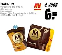 Promoties Magnum white chocolate vanille-ijs - Ola - Geldig van 19/06/2024 tot 25/06/2024 bij Jumbo