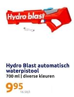 Promoties Hydro blast automatisch waterpistool - Huismerk - Action - Geldig van 19/06/2024 tot 25/06/2024 bij Action