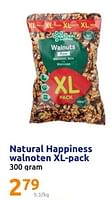 Promoties Natural happiness walnoten xl-pack - Natural Happiness - Geldig van 19/06/2024 tot 25/06/2024 bij Action