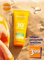 Promoties Zenova zonnemelk sensitive - Zenova - Geldig van 19/06/2024 tot 25/06/2024 bij Action