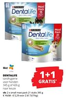 Promoties Dentalife tandhygiëne small maxi - Purina - Geldig van 20/06/2024 tot 03/07/2024 bij Spar (Colruytgroup)
