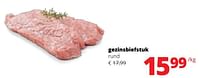 Promoties Gezinsbiefstuk rund - Huismerk - Spar Retail - Geldig van 20/06/2024 tot 03/07/2024 bij Spar (Colruytgroup)