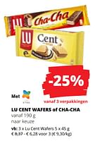 Promoties Lu cent wafers - Lu - Geldig van 20/06/2024 tot 03/07/2024 bij Spar (Colruytgroup)