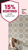 Promoties Vinyl evaro - Huismerk - Kwantum - Geldig van 24/06/2024 tot 28/06/2024 bij Kwantum