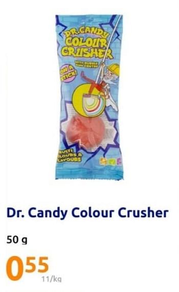 Promotions Dr. candy colour crusher - Dr. Candy - Valide de 19/06/2024 à 25/06/2024 chez Action
