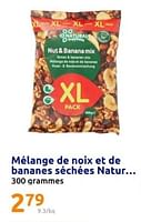 Promotions Melange de noix et de bananes séchées natur - Natural Happiness - Valide de 19/06/2024 à 25/06/2024 chez Action