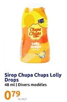 Promotions Sirop chupa chups lolly drops - Chupa Chups - Valide de 19/06/2024 à 25/06/2024 chez Action