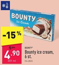 Bounty ice cream-Bounty