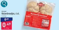 Promoties Keizerbroodjes - Delipain - Geldig van 24/06/2024 tot 30/06/2024 bij Aldi