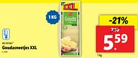 Promoties Goudasneetjes xxl - Milbona - Geldig van 26/06/2024 tot 02/07/2024 bij Lidl