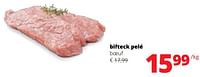 Promotions Bifteck pelé boeuf - Produit Maison - Spar Retail - Valide de 20/06/2024 à 03/07/2024 chez Spar (Colruytgroup)