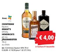 Promotions Cointreau liqueur - Cointreau - Valide de 20/06/2024 à 03/07/2024 chez Spar (Colruytgroup)