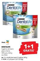 Promotions Dentalife hygiène dentaire pour chiens small maxi - Purina - Valide de 20/06/2024 à 03/07/2024 chez Spar (Colruytgroup)
