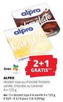Promotions Dessert soja à la vanille - Alpro - Valide de 20/06/2024 à 03/07/2024 chez Spar (Colruytgroup)