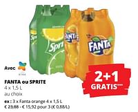 Promotions Fanta orange - Fanta - Valide de 20/06/2024 à 03/07/2024 chez Spar (Colruytgroup)