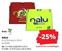 Promotions Nalu original - Nalu - Valide de 20/06/2024 à 03/07/2024 chez Spar (Colruytgroup)
