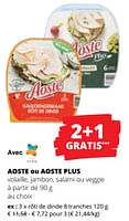 Promotions Rôti de dinde 8 tranches - Aoste - Valide de 20/06/2024 à 03/07/2024 chez Spar (Colruytgroup)