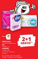 Promotions Vania maxi nuit - Vania - Valide de 20/06/2024 à 03/07/2024 chez Spar (Colruytgroup)