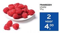 Promoties Frambozen - Huismerk - Alvo - Geldig van 19/06/2024 tot 02/07/2024 bij Alvo