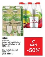 Promoties Halfvolle melk - Campina - Geldig van 19/06/2024 tot 02/07/2024 bij Alvo