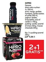 Promoties Hipro danone pudding caramel - Danone - Geldig van 19/06/2024 tot 02/07/2024 bij Alvo
