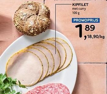 Promoties Kipfilet met curry - Huismerk - Alvo - Geldig van 19/06/2024 tot 02/07/2024 bij Alvo