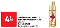 Promoties Shampooing miracle emily in paris pantene - Pantene - Geldig van 18/06/2024 tot 24/06/2024 bij Auchan