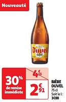 Promoties Bière duvel - Duvel - Geldig van 18/06/2024 tot 24/06/2024 bij Auchan