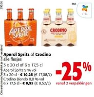 Promoties Aperol spritz - Aperol - Geldig van 19/06/2024 tot 01/07/2024 bij Colruyt