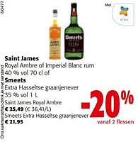 Promoties Saint james royal ambre - Saint James - Geldig van 19/06/2024 tot 01/07/2024 bij Colruyt