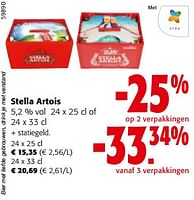 Promoties Stella artois - Stella Artois - Geldig van 19/06/2024 tot 01/07/2024 bij Colruyt