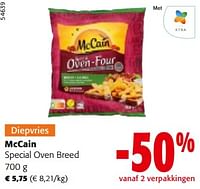 Promoties Mccain special oven breed - Mc Cain - Geldig van 19/06/2024 tot 01/07/2024 bij Colruyt