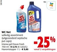 Promoties Wc net volledig assortiment - WC Net - Geldig van 19/06/2024 tot 01/07/2024 bij Colruyt