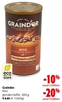 Promoties Graindor kivu gemalen koffie - Graindor - Geldig van 19/06/2024 tot 01/07/2024 bij Colruyt