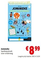 Promoties Jommeke spelletjesboek voor onderweg - Huismerk - Colruyt - Geldig van 19/06/2024 tot 01/07/2024 bij Colruyt