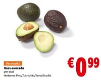 Promoties Hass-avocado - Huismerk - Colruyt - Geldig van 19/06/2024 tot 01/07/2024 bij Colruyt