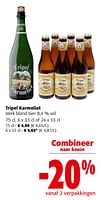 Promoties Tripel karmeliet sterk blond bier - TRipel Karmeliet - Geldig van 19/06/2024 tot 01/07/2024 bij Colruyt